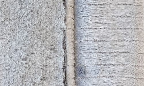 Saranoni Faux Fur Toddler Blanket In Gray