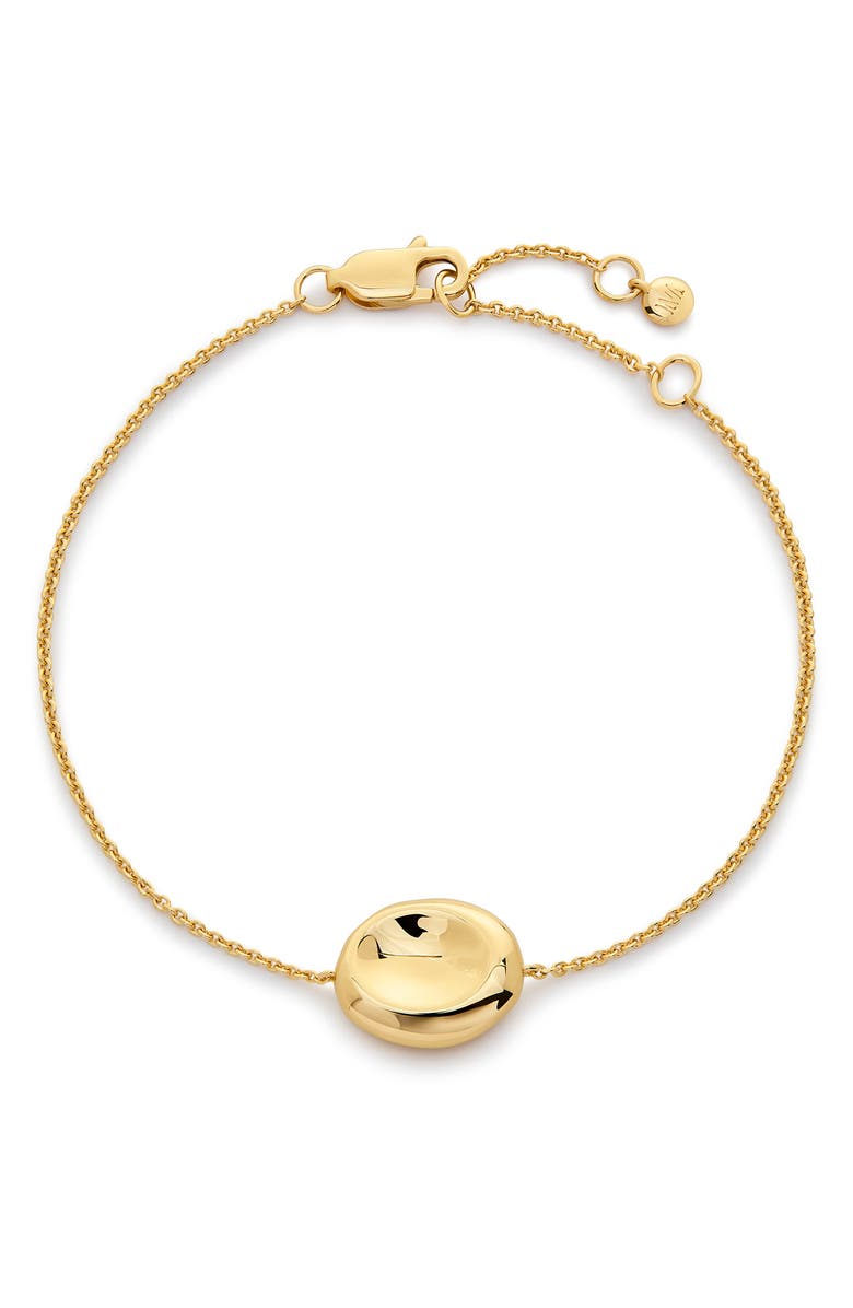 Monica Vinader Aria Chain Braclet, Main, color, 18K Gold Vermeil