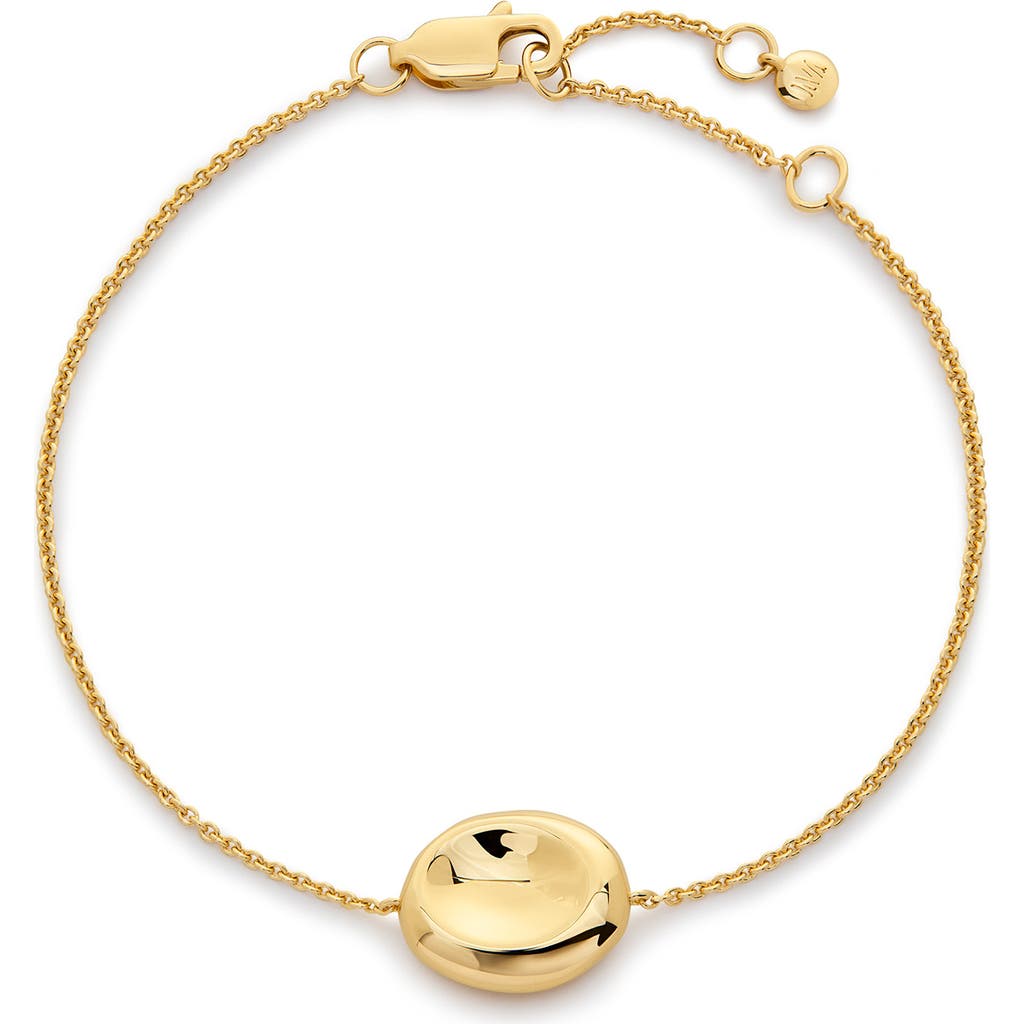 Monica Vinader Gold Vermeil Aria Chain Bracelet