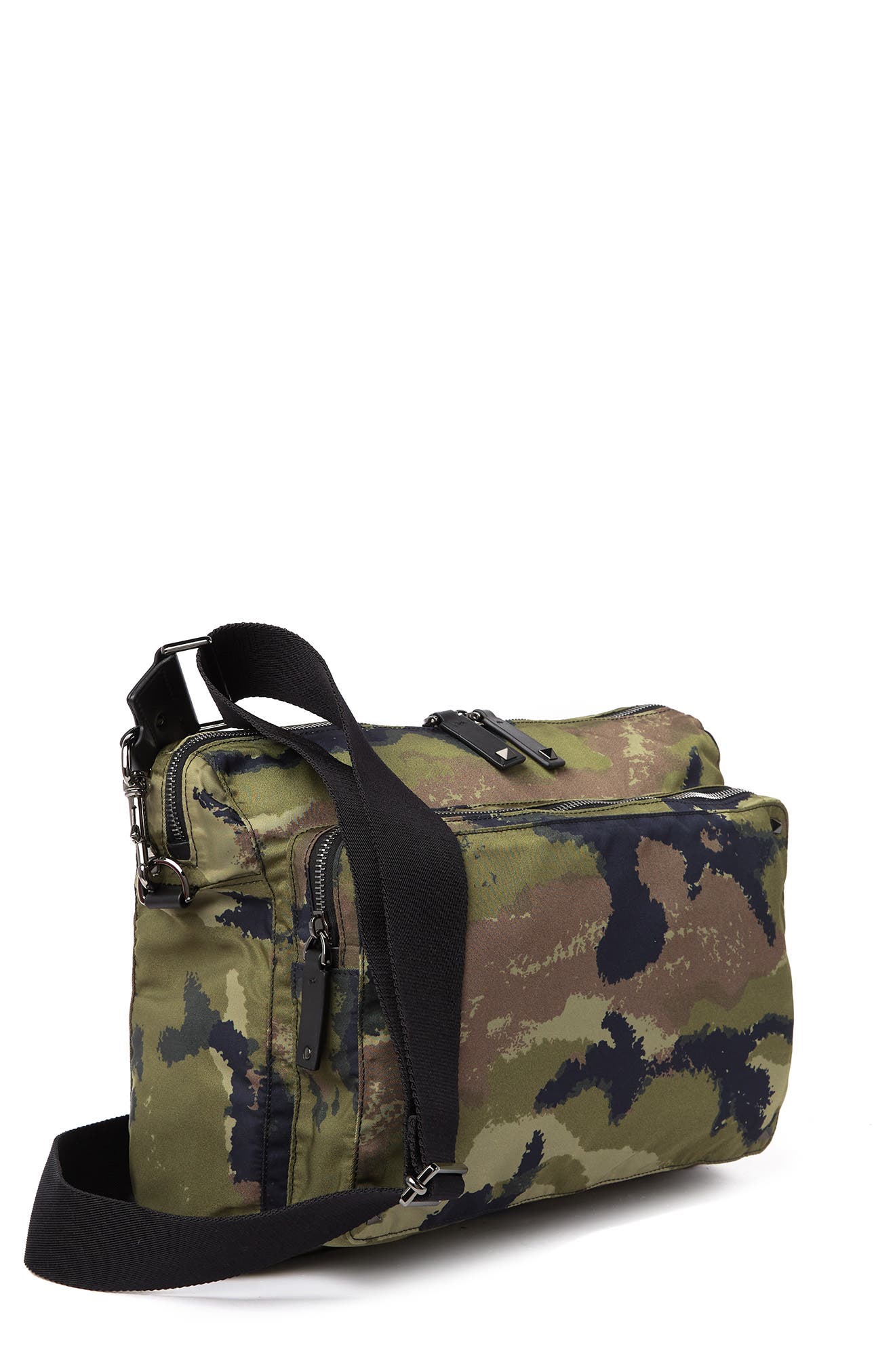 Valentino Camo Crossbody Bag, Alternate, color, 