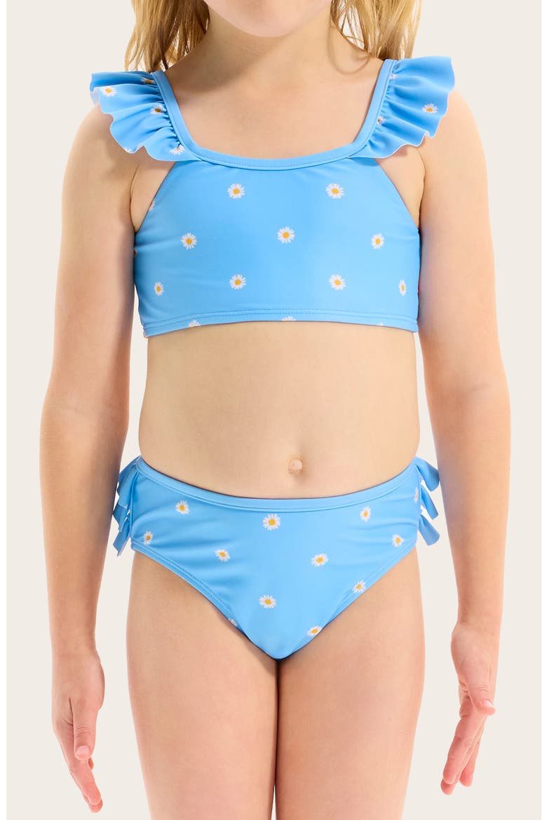 Kids' Daisy Chain Two-Piece Swimsuit, Alternate, color, DAISY CHAIN BLUE
