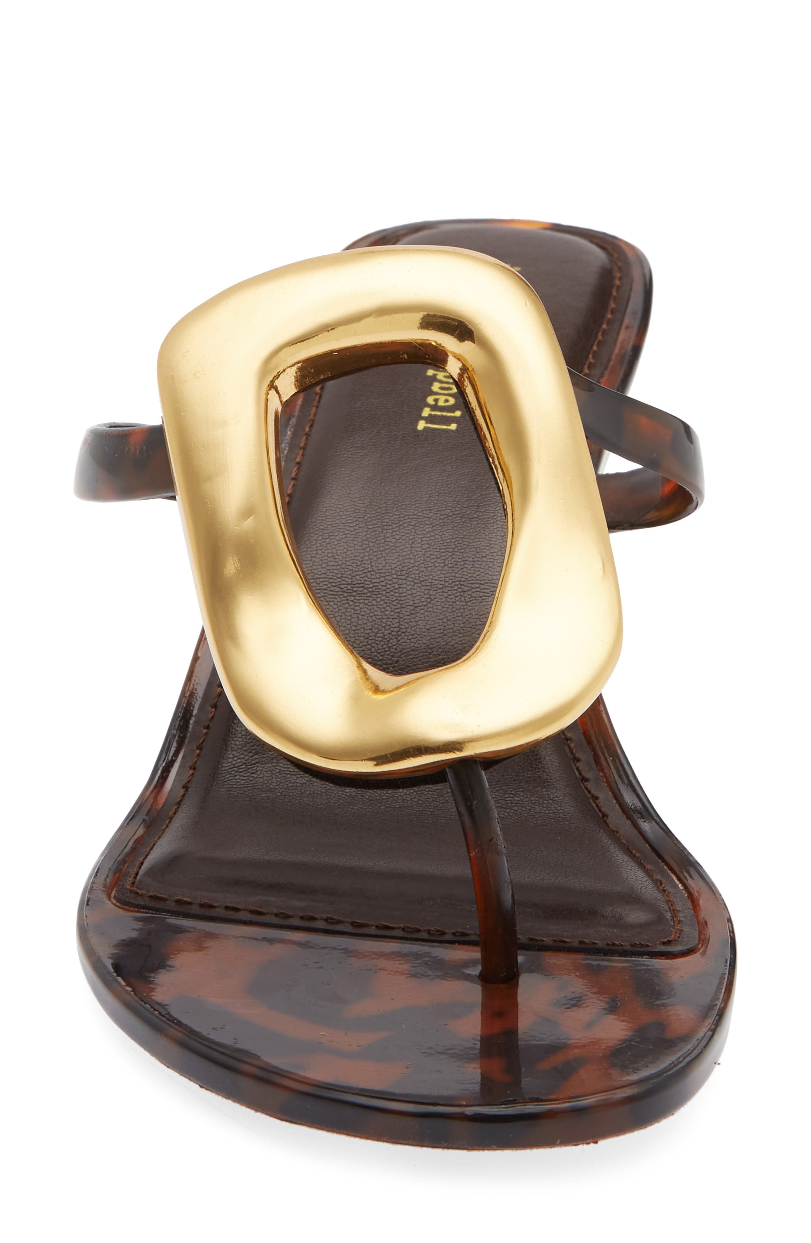 Linq Up Slide Sandal, Alternate, color, TORTOISE GOLD