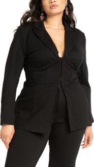 ELOQUII Corset Blazer