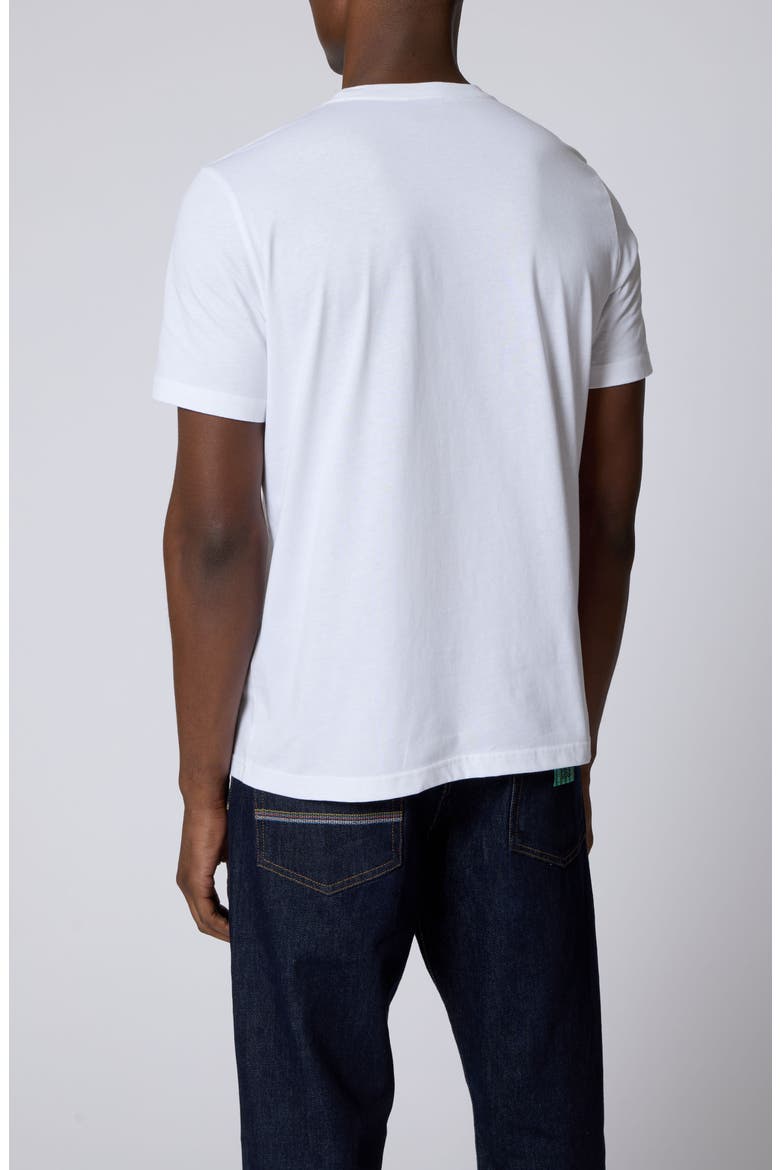 Graphic Organic Cotton T-Shirt, Alternate, color, WHITE