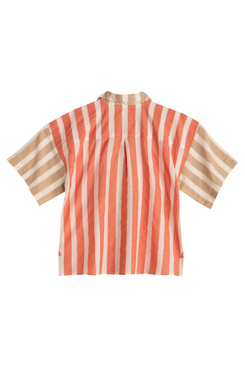 Cassis Camp Shirt, Alternate, color, Beach Pink