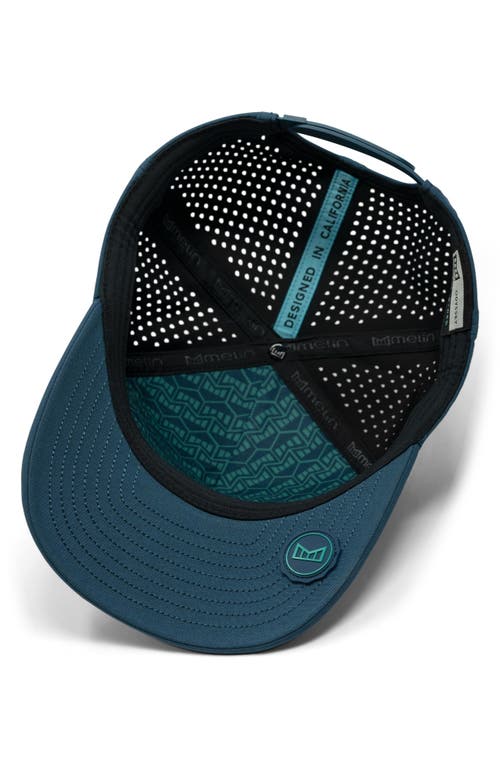 Melin Odyssey Stacked Hydro Performance Snapback Hat In Deep Dive