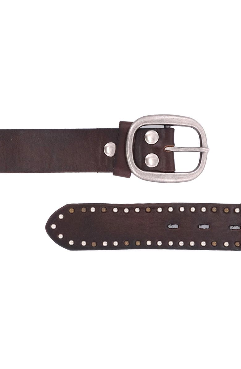 Bed Stu Staple Belt, Alternate, color, Dark Brown