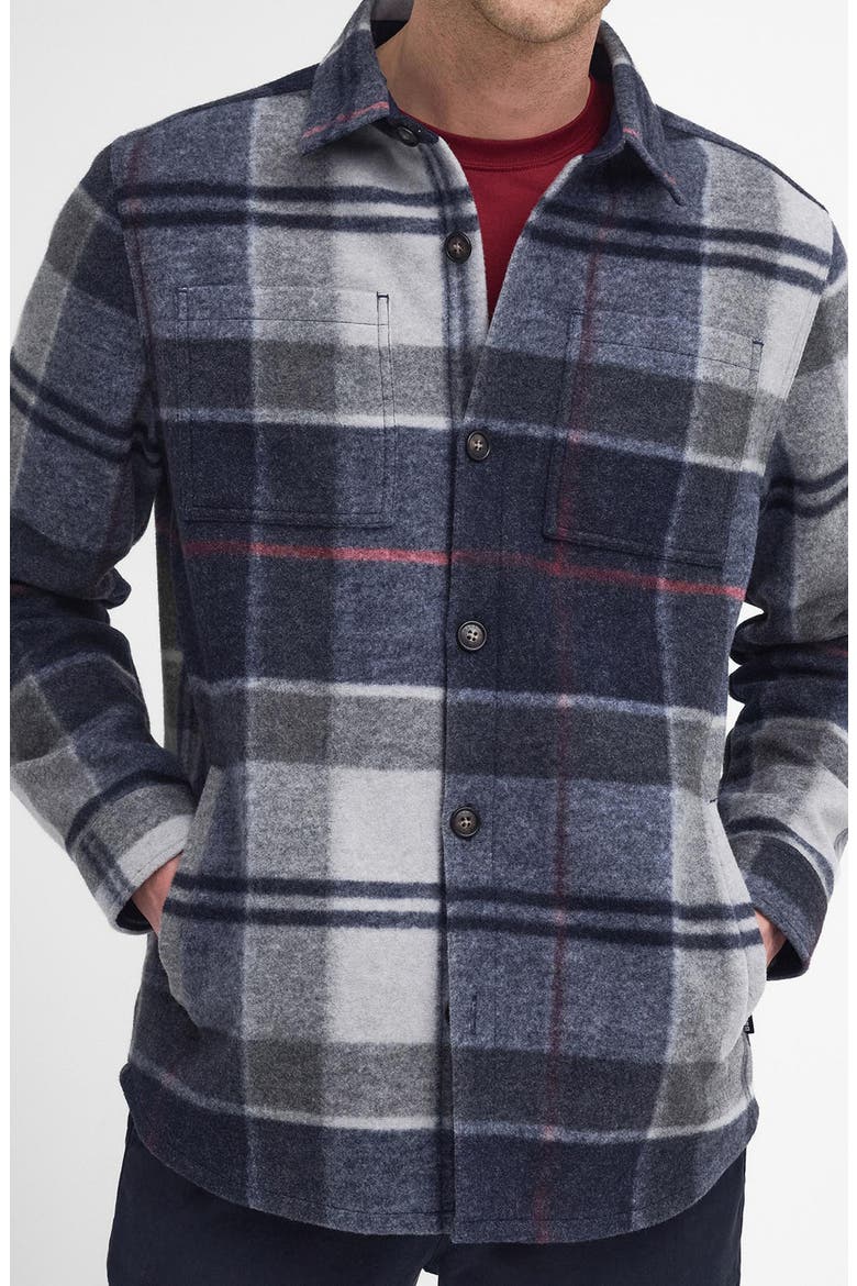 Chapter Plaid Overshirt, Alternate, color, BLUE GRANITE/ MULTI