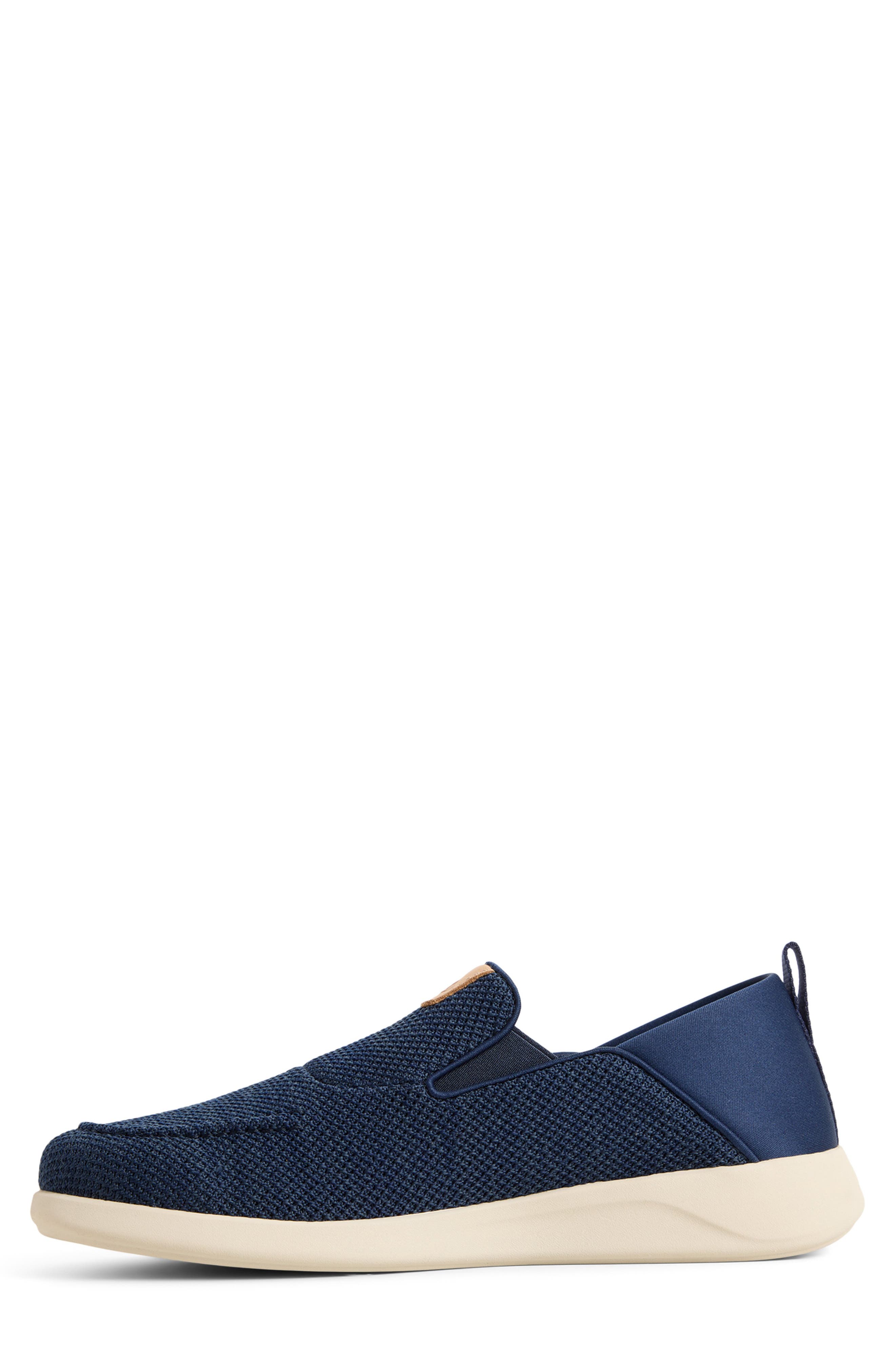 Harpoon Crush Loafer, Alternate, color, MEDIUM BLUE