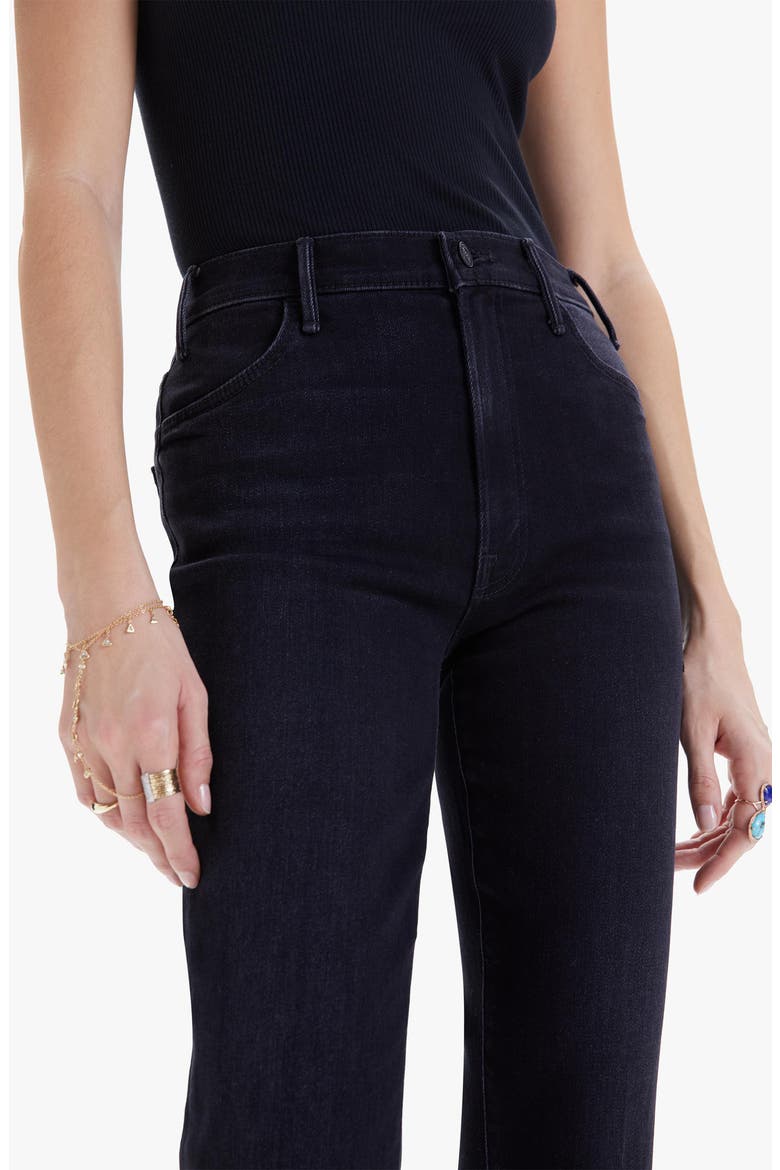 The Hustler High Waist Fray Hem Ankle Bootcut Jeans, Alternate, color, ENCOUNTERS AT NIGHT