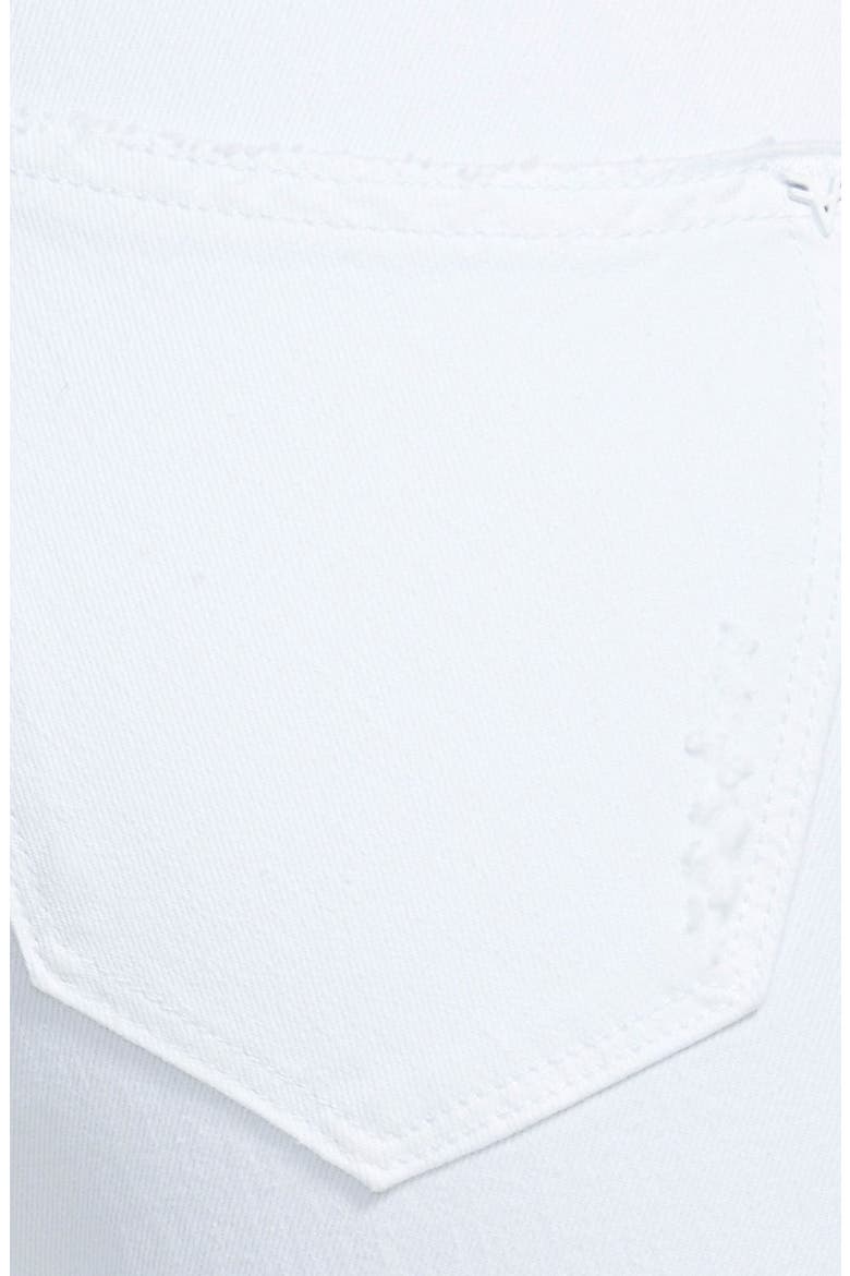 'Tomboy' Destroyed Crop Skinny Jeans, Alternate, color, WHITE