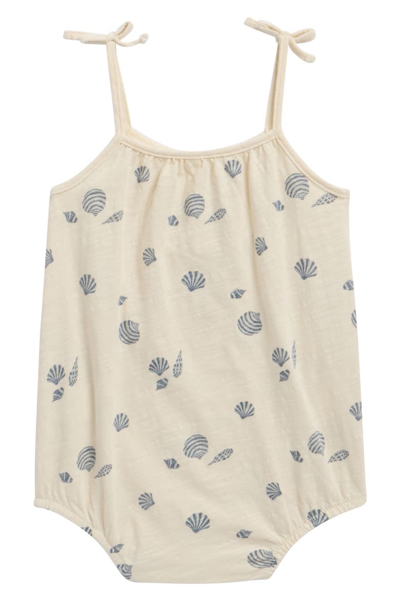 Nala Seashell Romper, Alternate, color, NATURAL