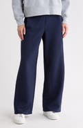 DKNY Highline Rib High Waist Wide Leg Pants