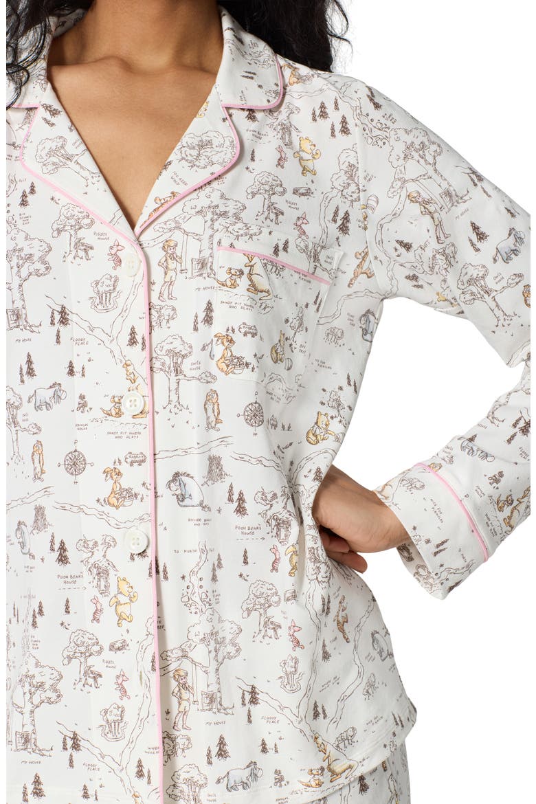 Long Sleeve Pajamas, Alternate, color, HUNDRED ACRE TOILE