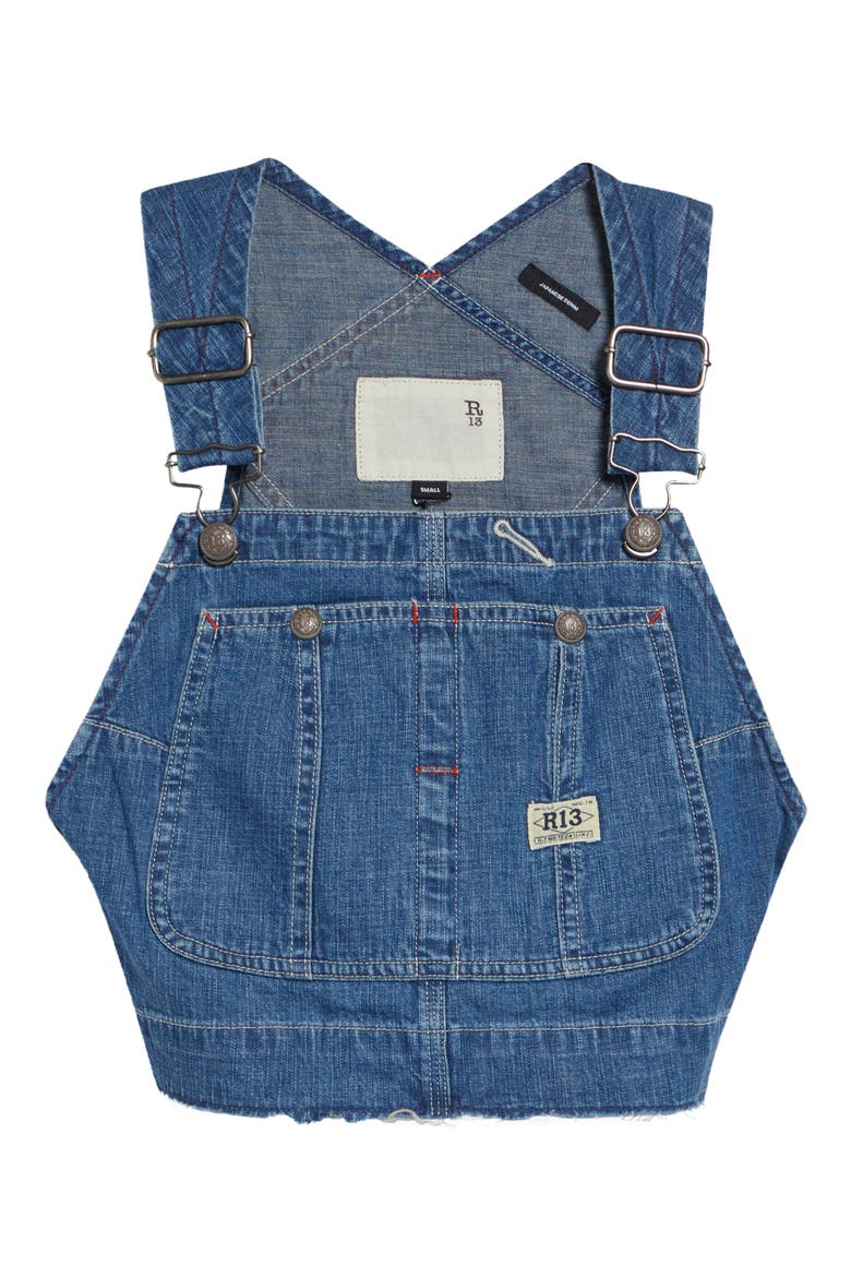 Overall Bib, Alternate, color, NOISE BLUE