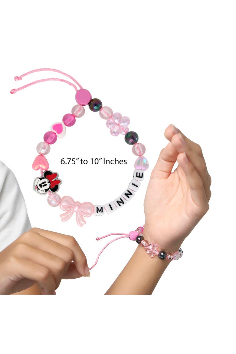 Minnie Mouse Bracelets for Girls 2-Piece Official License, Alternate, color, Pink