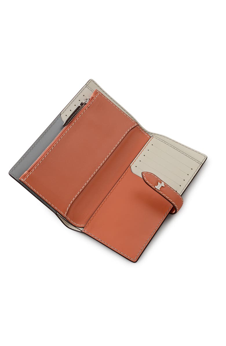 Radley Willis Street - Colourblock Large Flapover Wallet, Alternate, color, Steel