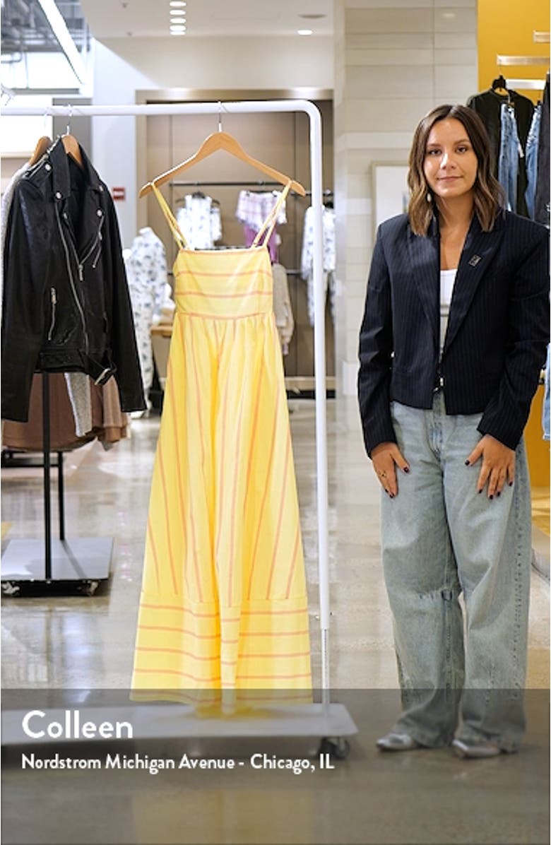 Pixie Stripe Maxi Dress, sales video thumbnail