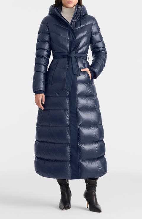 Calina Long Down Puffer Coat