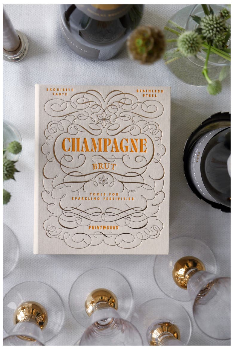 The Essentials Champagne Tools Gift Set, Alternate, color, BEIGE