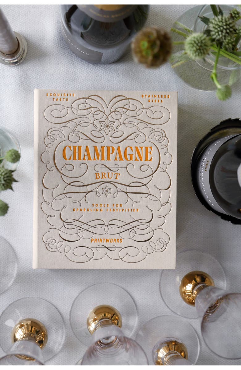 PRINTWORKS The Essentials Champagne Tools Gift Set, Alternate, color, Beige