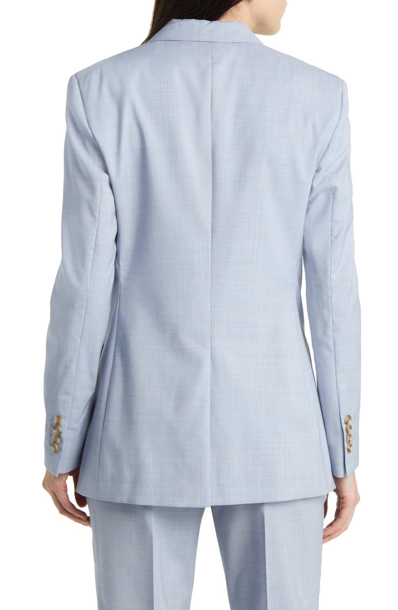 BOSS Jacketa One-Button Virgin Wool Blazer, Alternate, color,