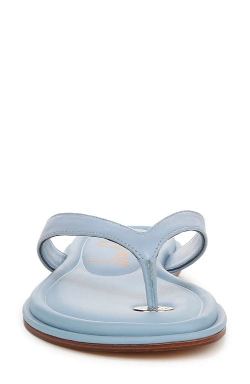 Sam Edelman Remi Flip Flop In Blue Breeze
