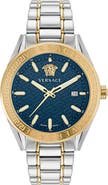 Versace V-Code Bracelet Watch, 42mm