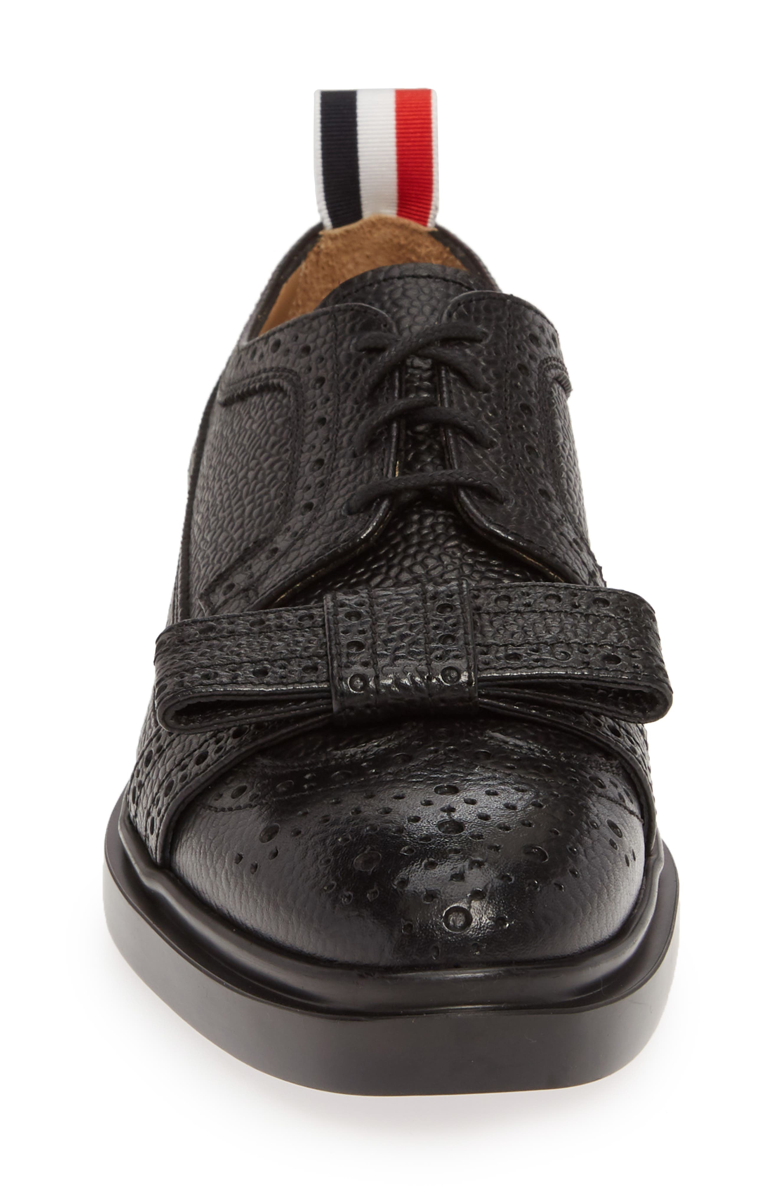 Thom Browne Bow Brogued Oxford, Alternate, color, 
