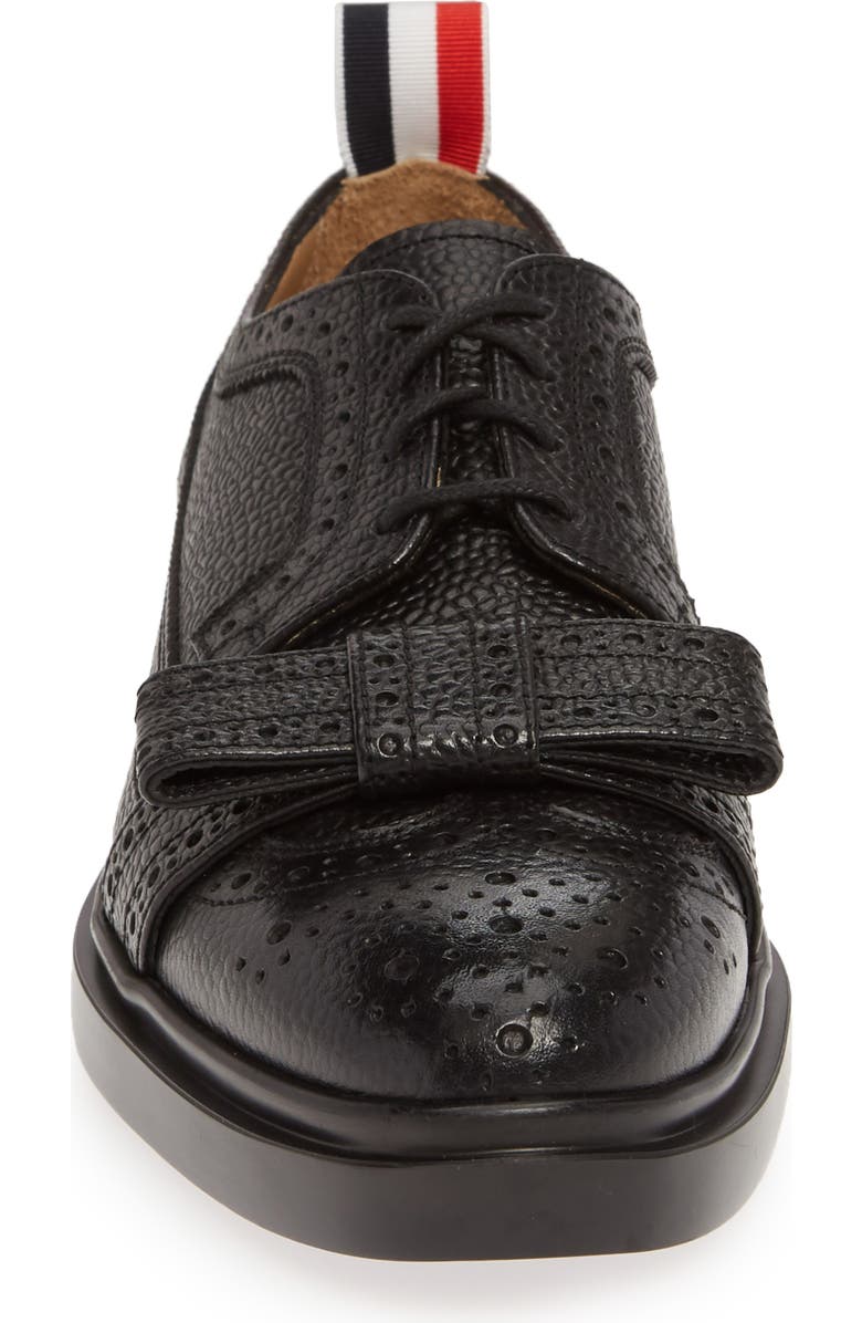 Thom Browne Bow Brogued Oxford, Alternate, color,