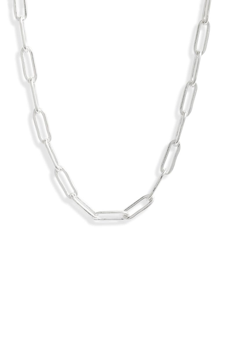 Loren Stewart Noir East Extra Long Link Choker, Alternate, color,