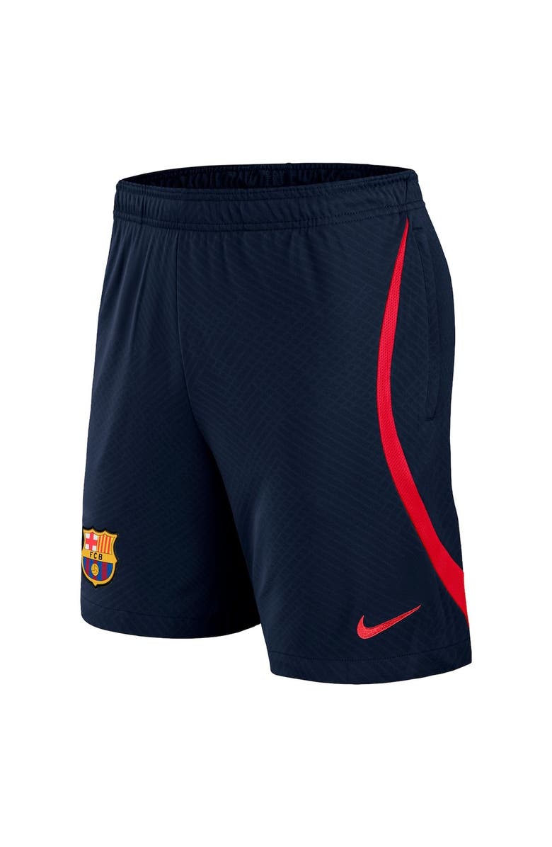 Nike Mens Nike Navy Barcelona Strike Performance Shorts, Alternate, color, 