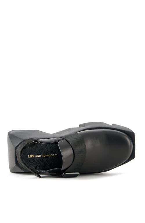 United Nude Bull Mule In Black