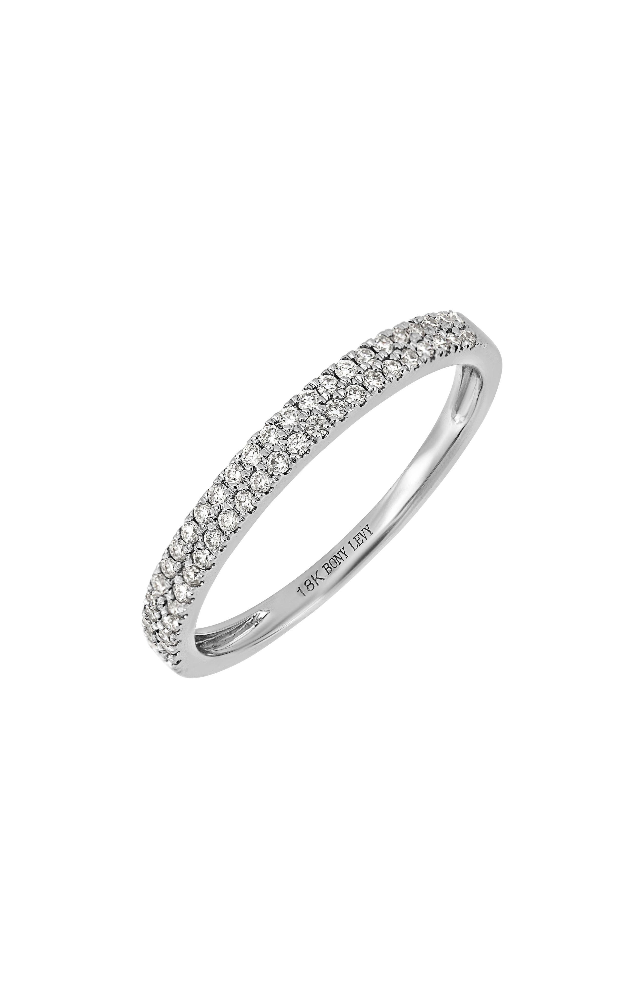 Bony Levy Diamond Stacking Ring