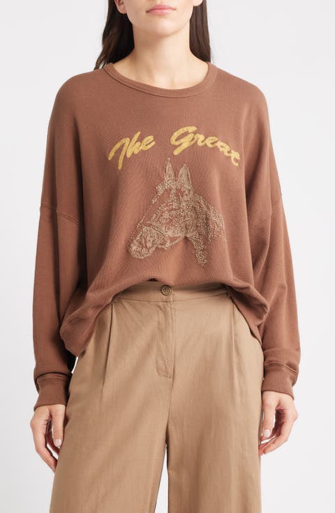 The Teammate Horse Graphic Sweatshirt