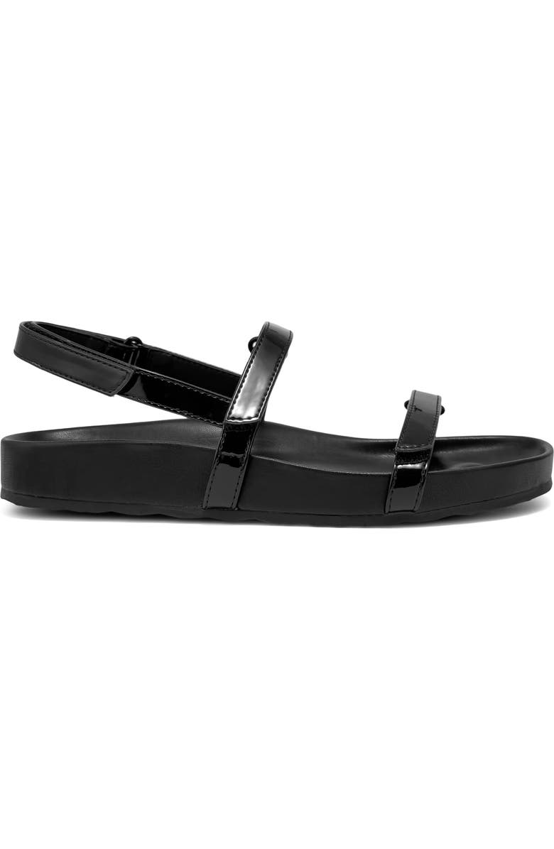 Aerosoles Liana Slingback Sandal, Alternate, color, Black Fx Patent