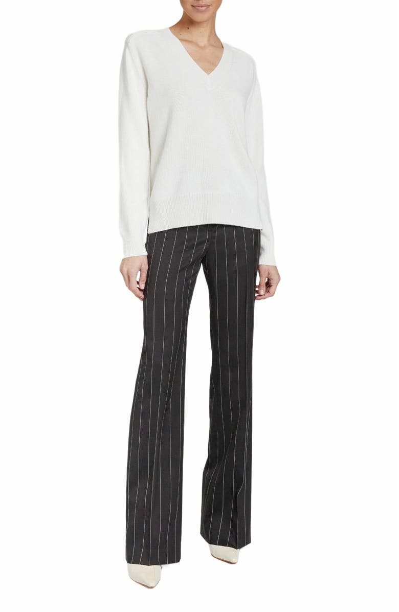 Santorelli MARY Wool and Cashmere Sweater, Alternate, color, Ivory