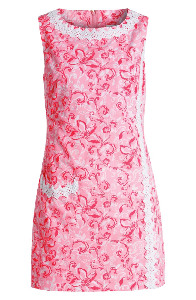 Lilly Pulitzer<sup>®</sup> Ginge Mixed Print Cotton Skirt Romper, Alternate, color,