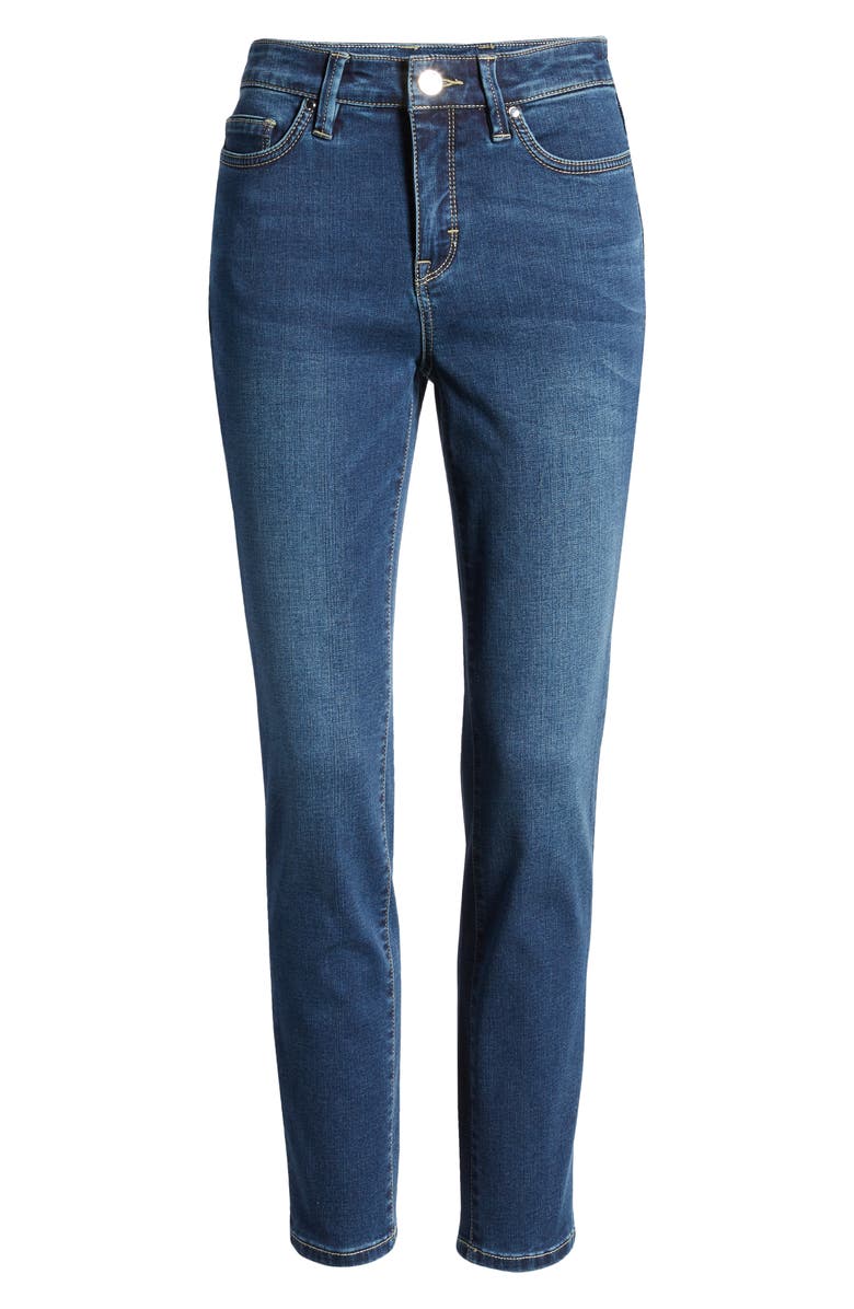 Tommy Bahama Bora Cay High Waist Ankle Jeans, Alternate, color, 