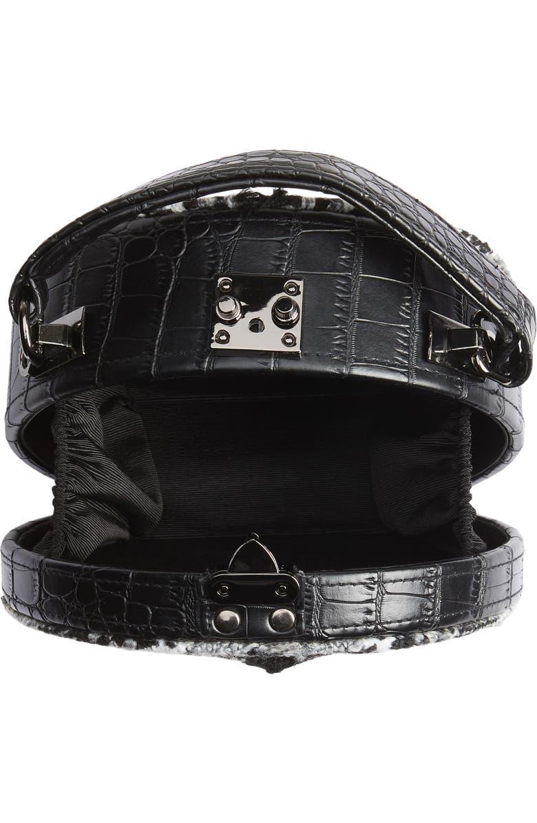 Sondra Roberts Tweed Canteen Crossbody Bag, Alternate, color,