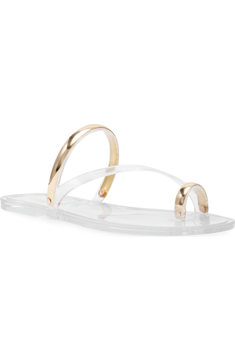 Steve Madden Fuze Slide Sandal, Main, color, Clear