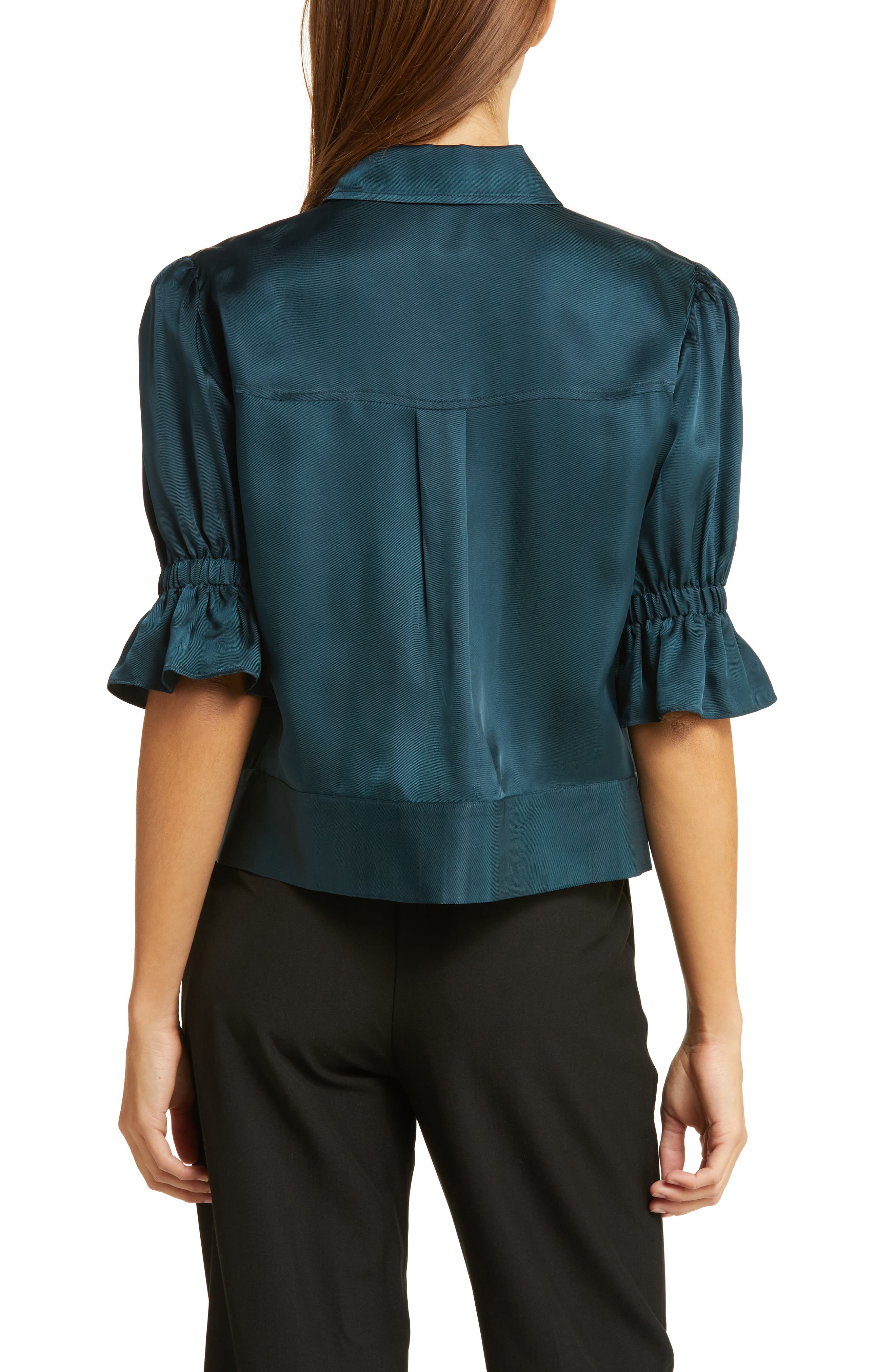 Holly Ruffle Sleeve Jacket - image 2