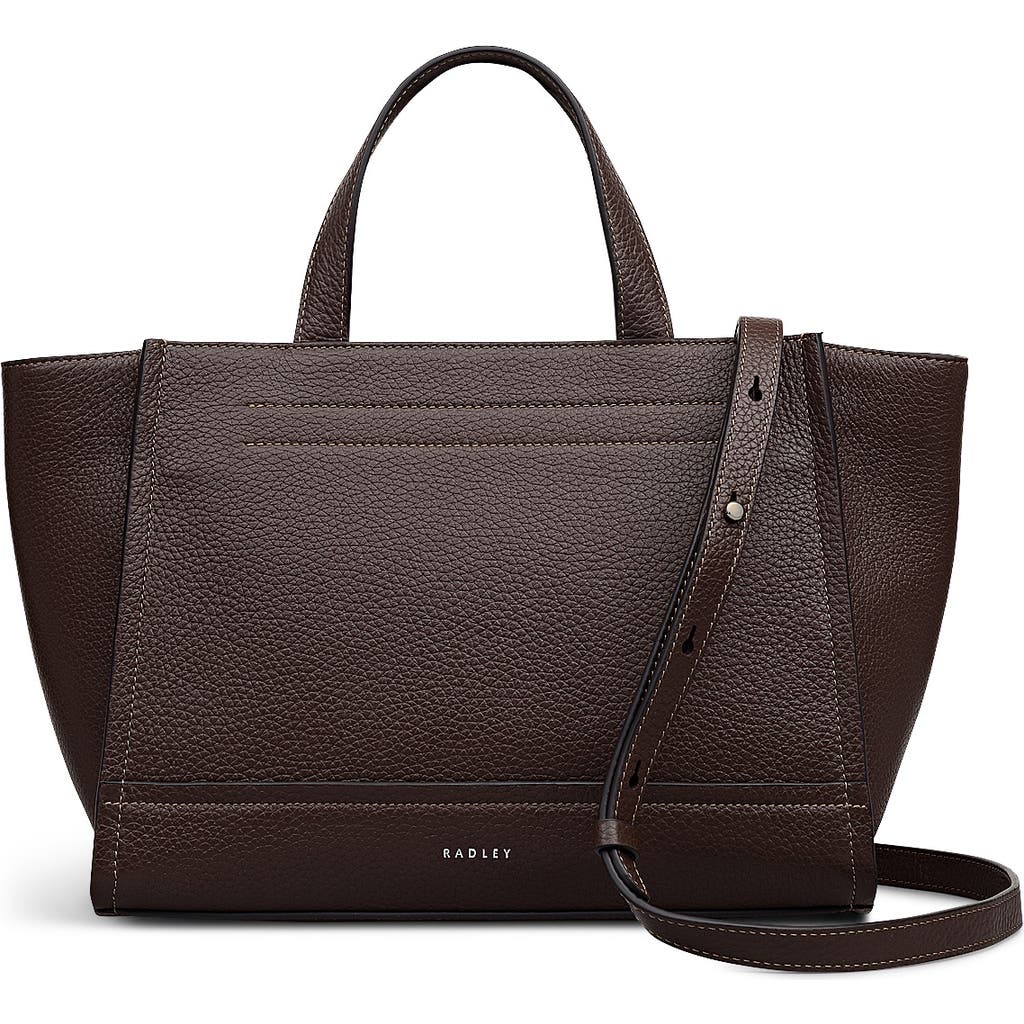 Radley Oak Street Medium Ziptop Satchel Bag In Brown
