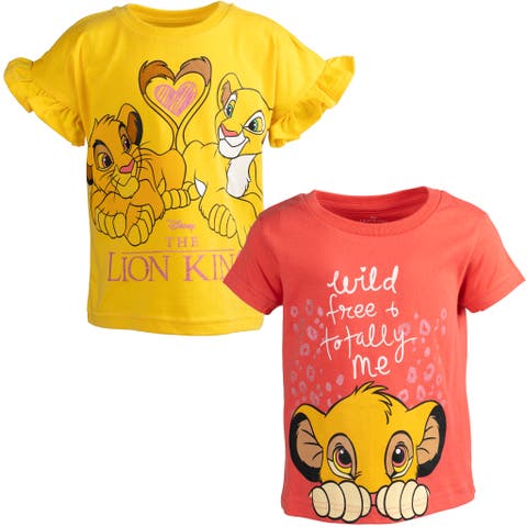 Lion King 2-Pack Short Sleeve T-Shirts