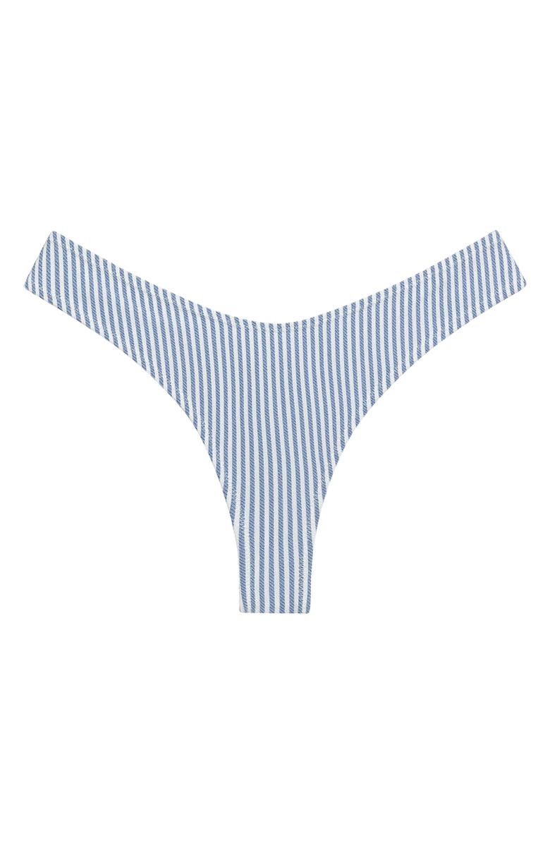 MONTCE Lulu Stripe Bikini Bottoms, Alternate, color, Classic Blue Stripe