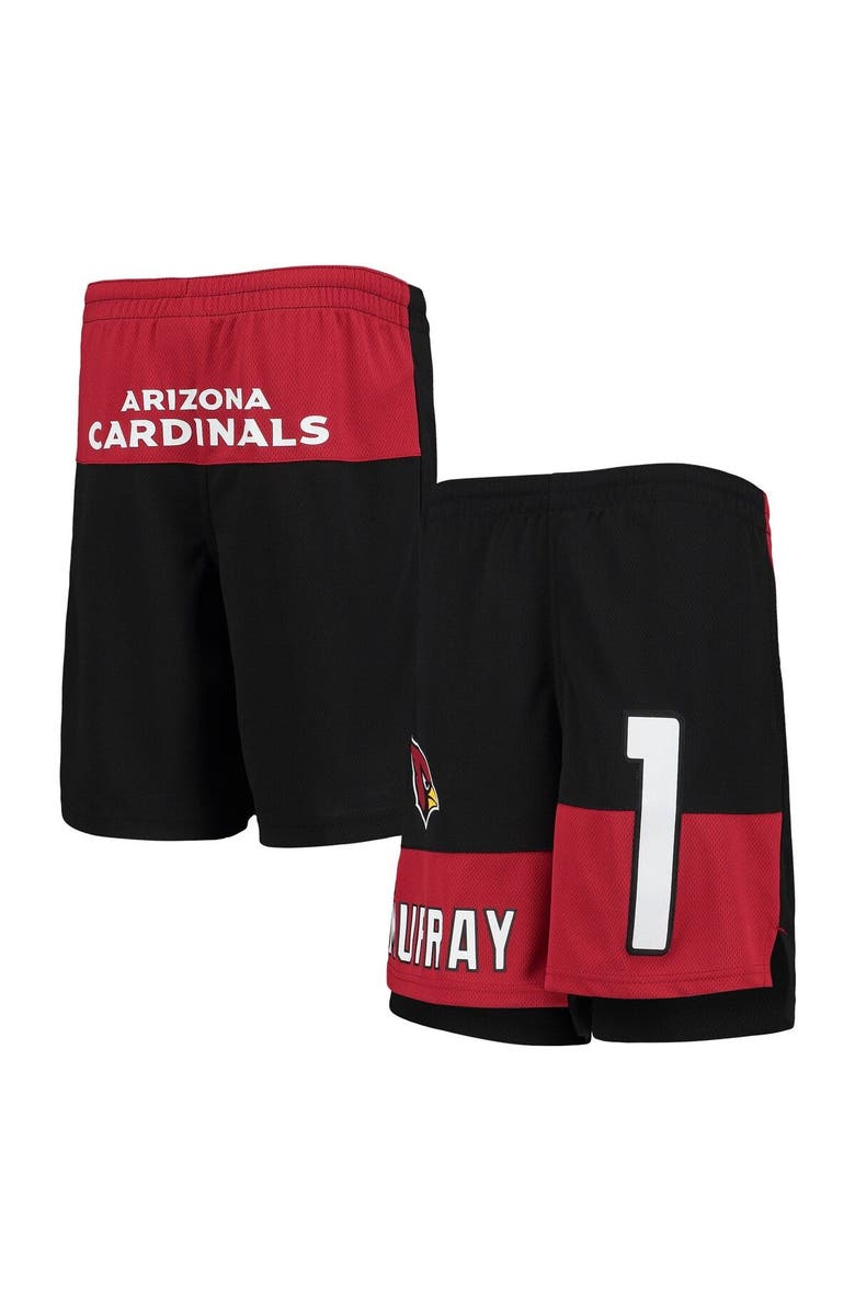 Outerstuff Youth Kyler Murray Black Arizona Cardinals Name & Number Player Shorts, Main, color, Black