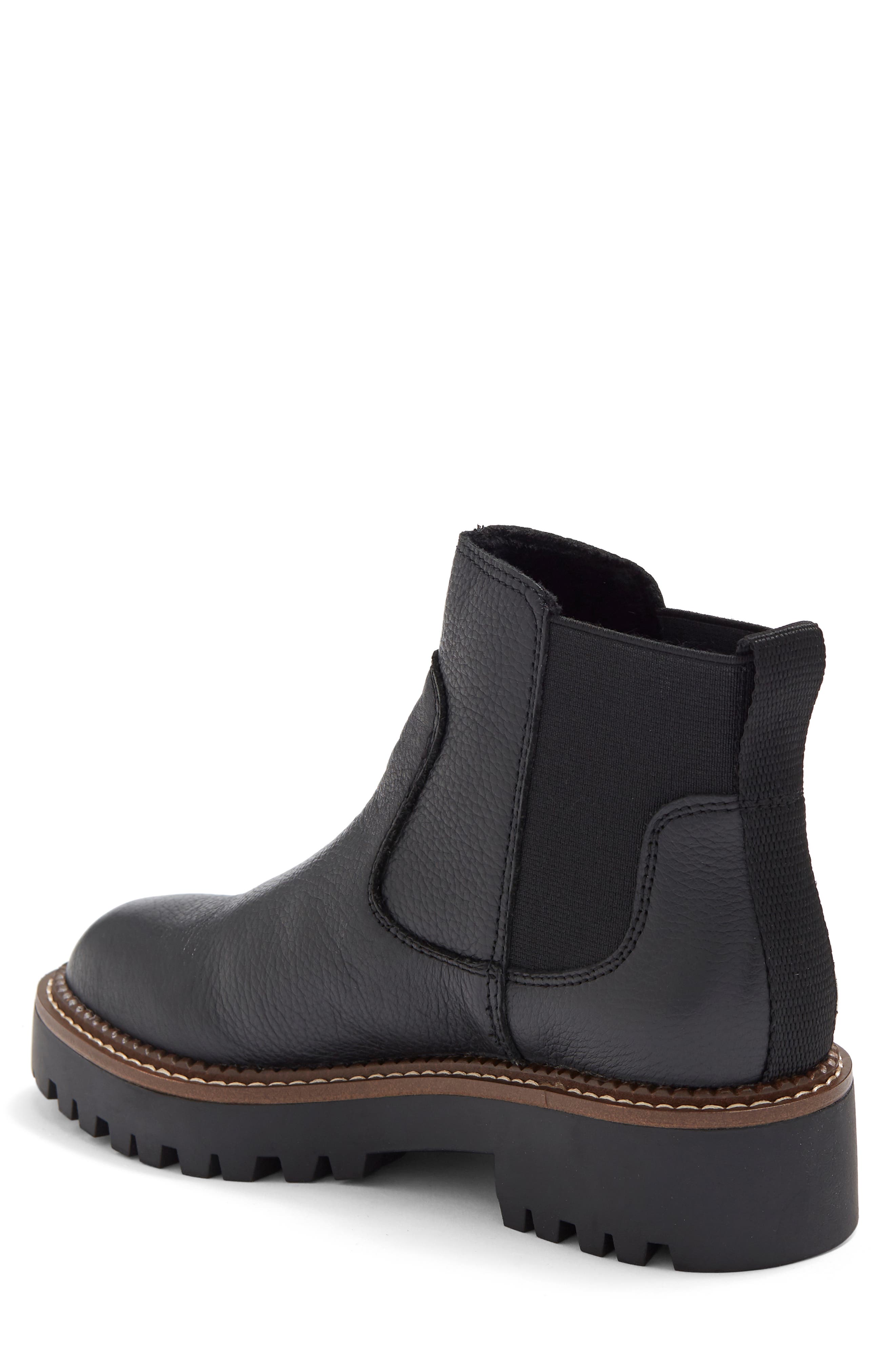 NORDSTROM RACK Midas Lug Sole Chelsea Bootie, Alternate, color, 