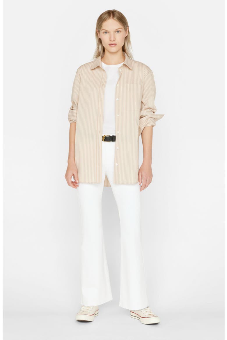 Le Easy Flare Jeans, Alternate, color, BLANC