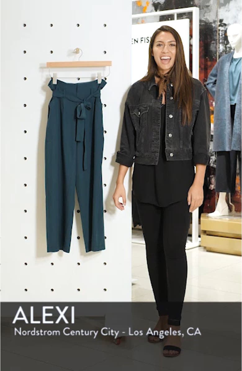 Tie Waist Crop Pants, sales video thumbnail