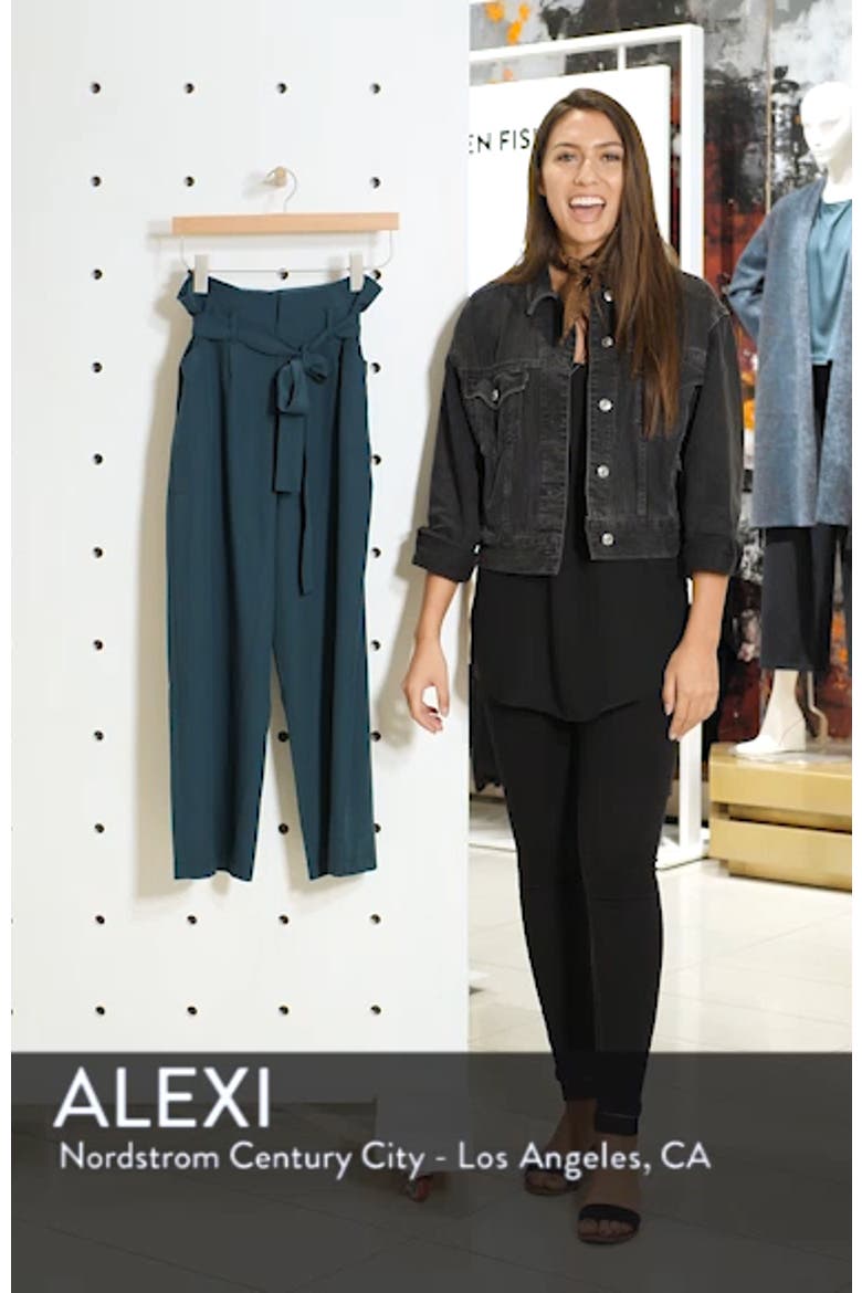 Tie Waist Crop Pants video